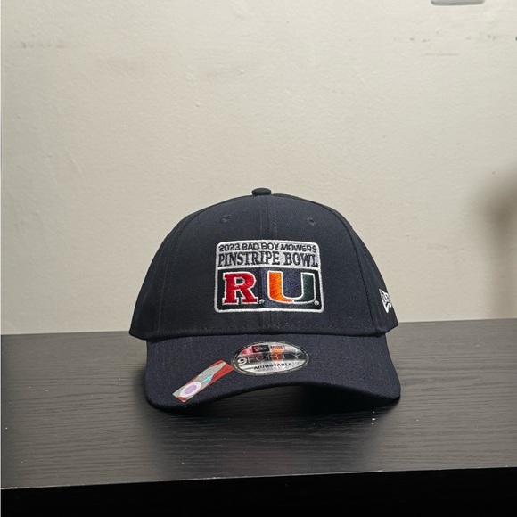 New Era Other - New Era 9FORTY 2023 Bad Boy Mowers Pinstripe Bowl Rutgers Adjustable Hat